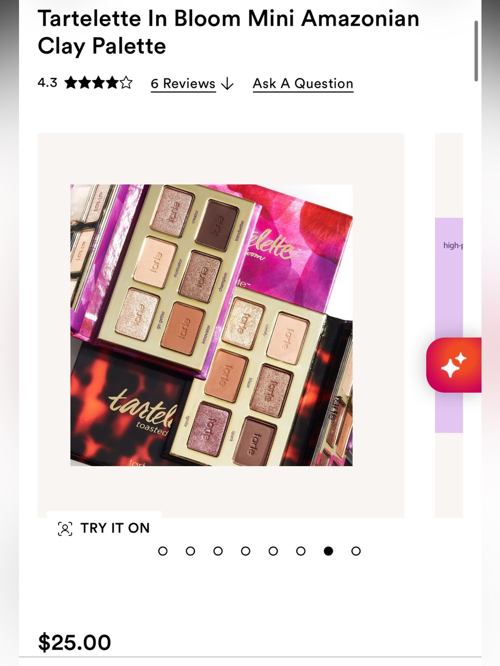 TARTE Tartelette Toasted Eyeshadow Palette